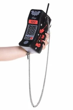 Sac à Main KILLSTAR 'satan's Callin ' -Vêtements Gothiques Boutique satan s callin handbag c x1600 900