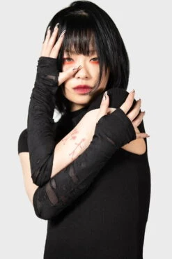Longues Mitaines KILLSTAR 'isqesis' -Vêtements Gothiques Boutique shadowland gloves w d x1600 900