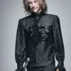 Chemise Gothique Victorienne Noire 1 Chemise Gothique Victorienne Noire -Vêtements Gothiques Boutique sht01001 1 1000
