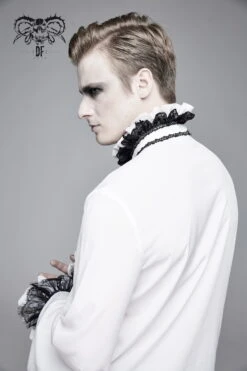 Chemise à Jabot DEVIL FASHION 'gothic Palace' -Vêtements Gothiques Boutique sht041026 900