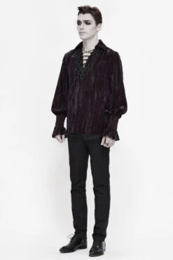 Chemise Vampire DEVIL FASHION 'aleister' 10 Chemise Vampire DEVIL FASHION 'aleister' -Vêtements Gothiques Boutique sht0621 900