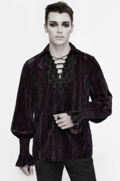 Chemise Vampire DEVIL FASHION 'aleister'