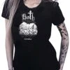 T-shirt Femme DISCOBOLE 'Goth' -Vêtements Gothiques Boutique simulation t shirt moon bat girl 900
