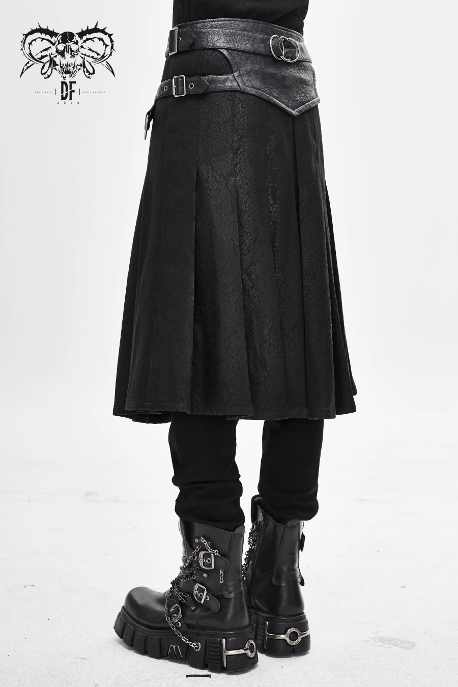 Jupe Gothique Homme DEVIL FASHION 'Sigurd' 4 Jupe Gothique Homme DEVIL FASHION 'Sigurd' – Image 2