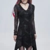 Robe Goth DEVIL FASHION 'sorcière Noire' -Vêtements Gothiques Boutique skt1356 900