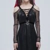 Robe DEVIL FASHION 'Kaethe' -Vêtements Gothiques Boutique skt1361 900