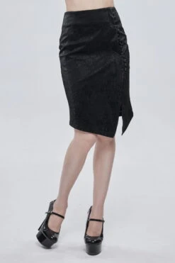 Jupe DEVIL FASHION 'Helchen' -Vêtements Gothiques Boutique skt1376 900