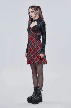 Robe Goth Punk Rock DEVIL FASHION -Vêtements Gothiques Boutique skt1383 900