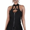 Top Gothique KILLSTAR 'snare' -Vêtements Gothiques Boutique snare lace up top b x1600 900
