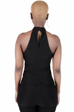 Top Gothique KILLSTAR 'snare' -Vêtements Gothiques Boutique snare lace up top d x1600 900