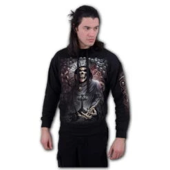 Sweat Capuche SPIRAL 'Reaper Time' -Vêtements Gothiques Boutique t213m451 02 1 900