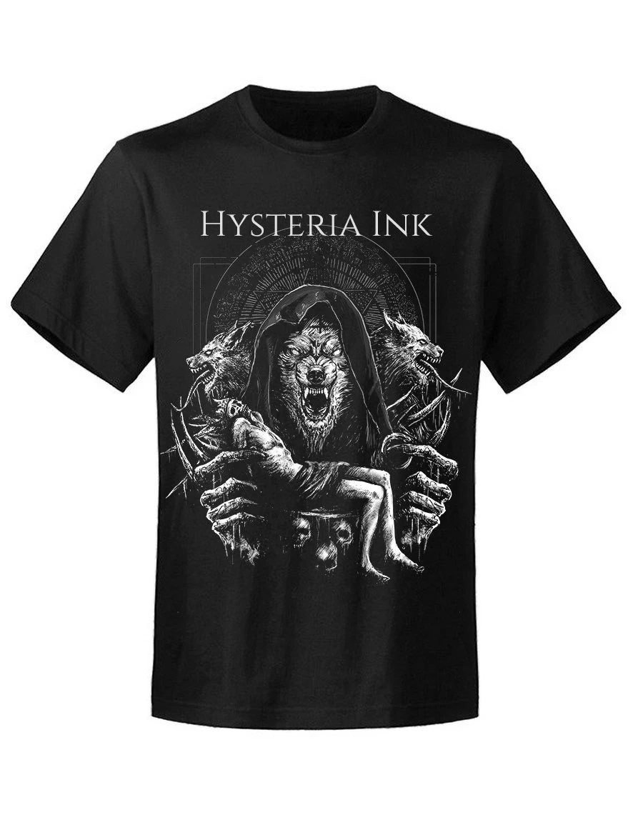 T-shirt HYSTERIA INK 'serigala' 3 T-shirt HYSTERIA INK 'serigala'