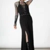 Robe KILLSTAR 'Tristania' 2 Robe KILLSTAR 'Tristania' -Vêtements Gothiques Boutique tristania maxi halter dress b x1600 900