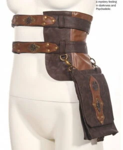 Ceinture Sacoche RQBL En Simili Cuir -Vêtements Gothiques Boutique unnamed3 900