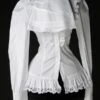 Chemisier Gothique Victorien Blanc -Vêtements Gothiques Boutique white ruffle blouse 11 900