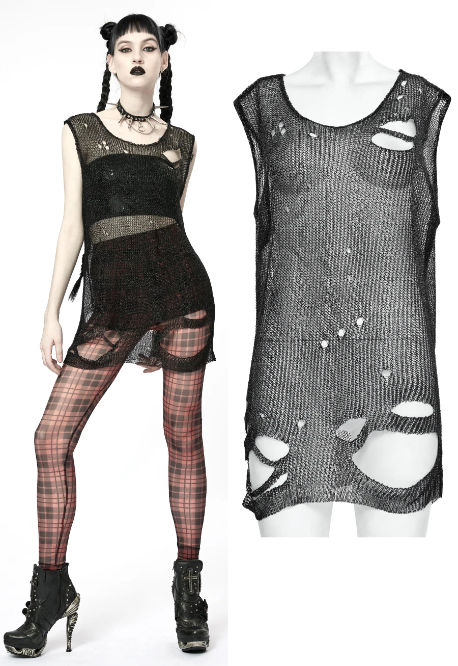 Haut Destroy PUNK RAVE 'ripped' 3 Haut Destroy PUNK RAVE 'ripped'