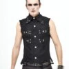 Veste Sans Manches DEVIL FASHION -Vêtements Gothiques Boutique wt06112 900