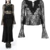 Haut Romantique PUNK RAVE 'Gelorys' -Vêtements Gothiques Boutique wt719 900