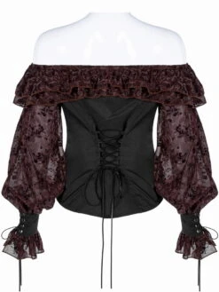 Chemisier Victorien PUNK RAVE -Vêtements Gothiques Boutique wy11232 900