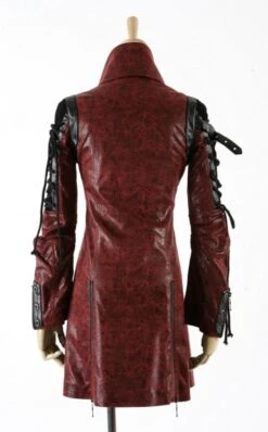 Veste Gothique Homme PUNK RAVE 'red Funeral' -Vêtements Gothiques Boutique y 349redg 900