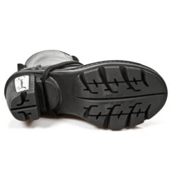 Bottines Gothiques New Rock Noires M.NEOTR008-S1 -Vêtements Gothiques Boutique zzzze